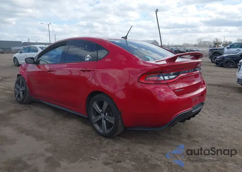 2015 Dodge Dart Gt из США, поврежденный, VIN 1C3CDFEB3FD141987